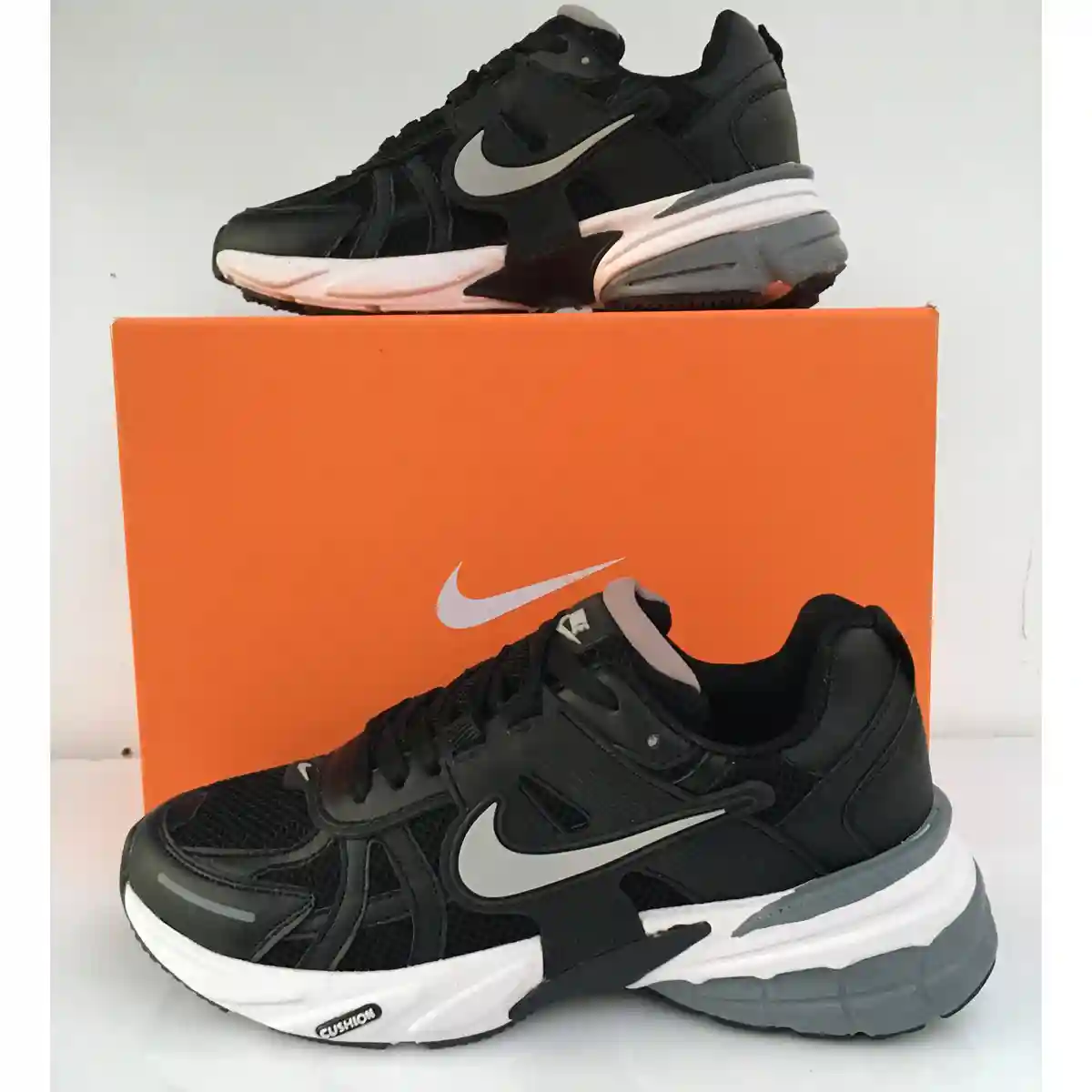 کتونی nike v2k مشکی سفید کد 196