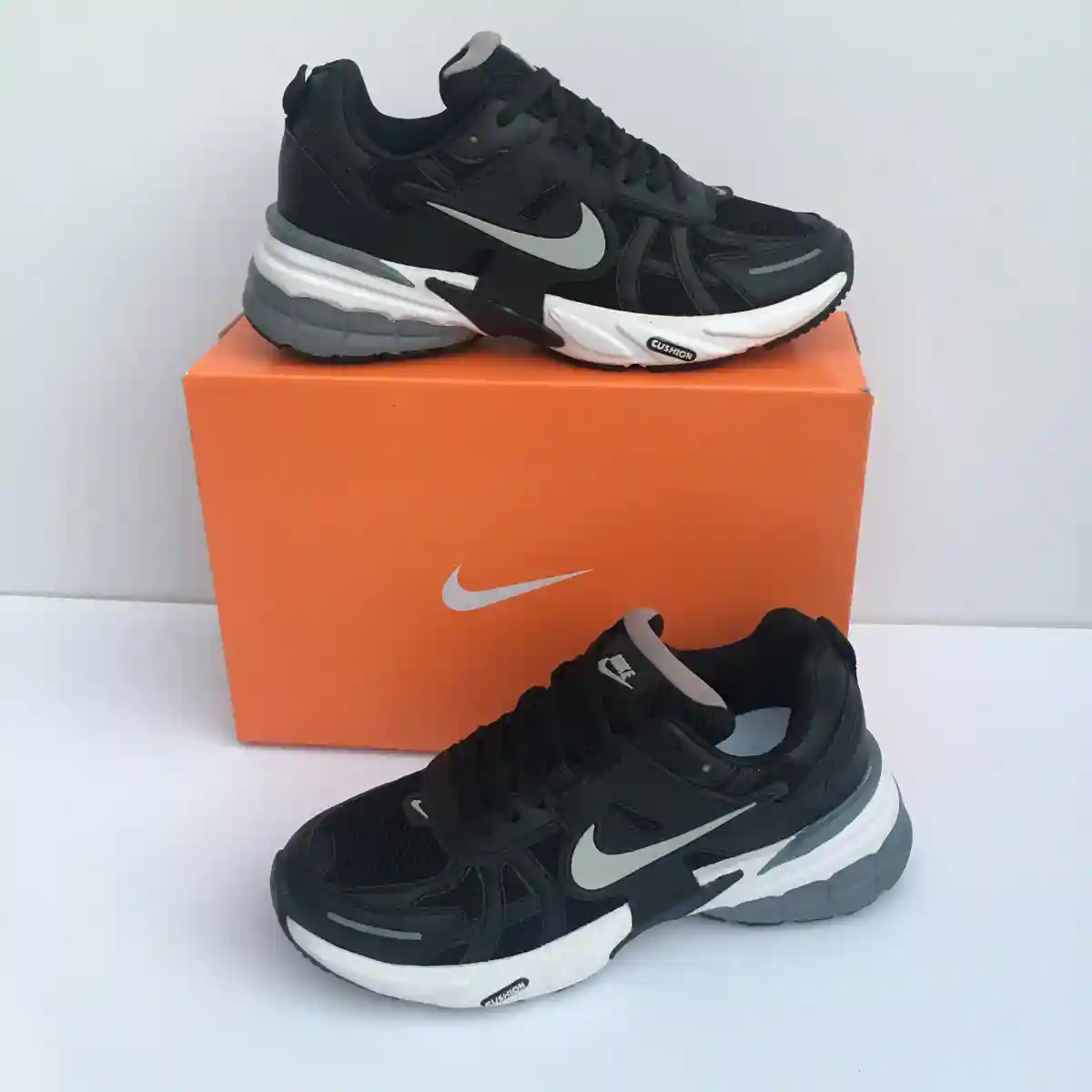 کتونی nike v2k مشکی سفید کد 196