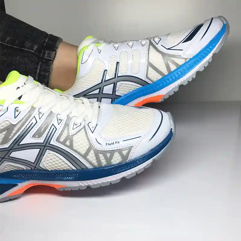 کتونی ورزشی پیاده روی مدل اسیکس kayano 20 سفید سرمه ای کد 110