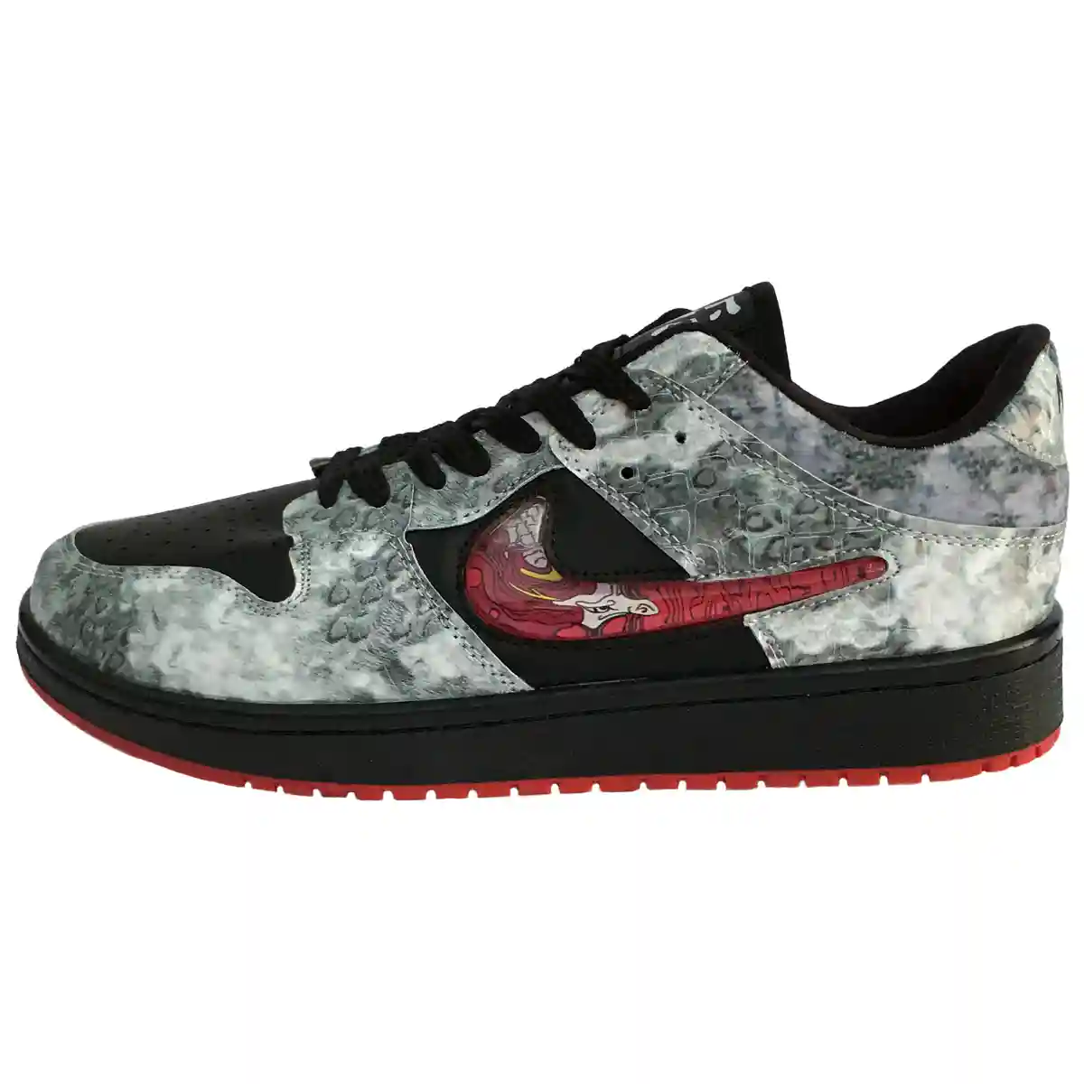 کفش مردانه نایک دراگون مشکی قرمز / NIKE DRAGON  کد 203